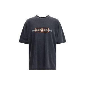 Balenciaga Men Gray T-Shirts